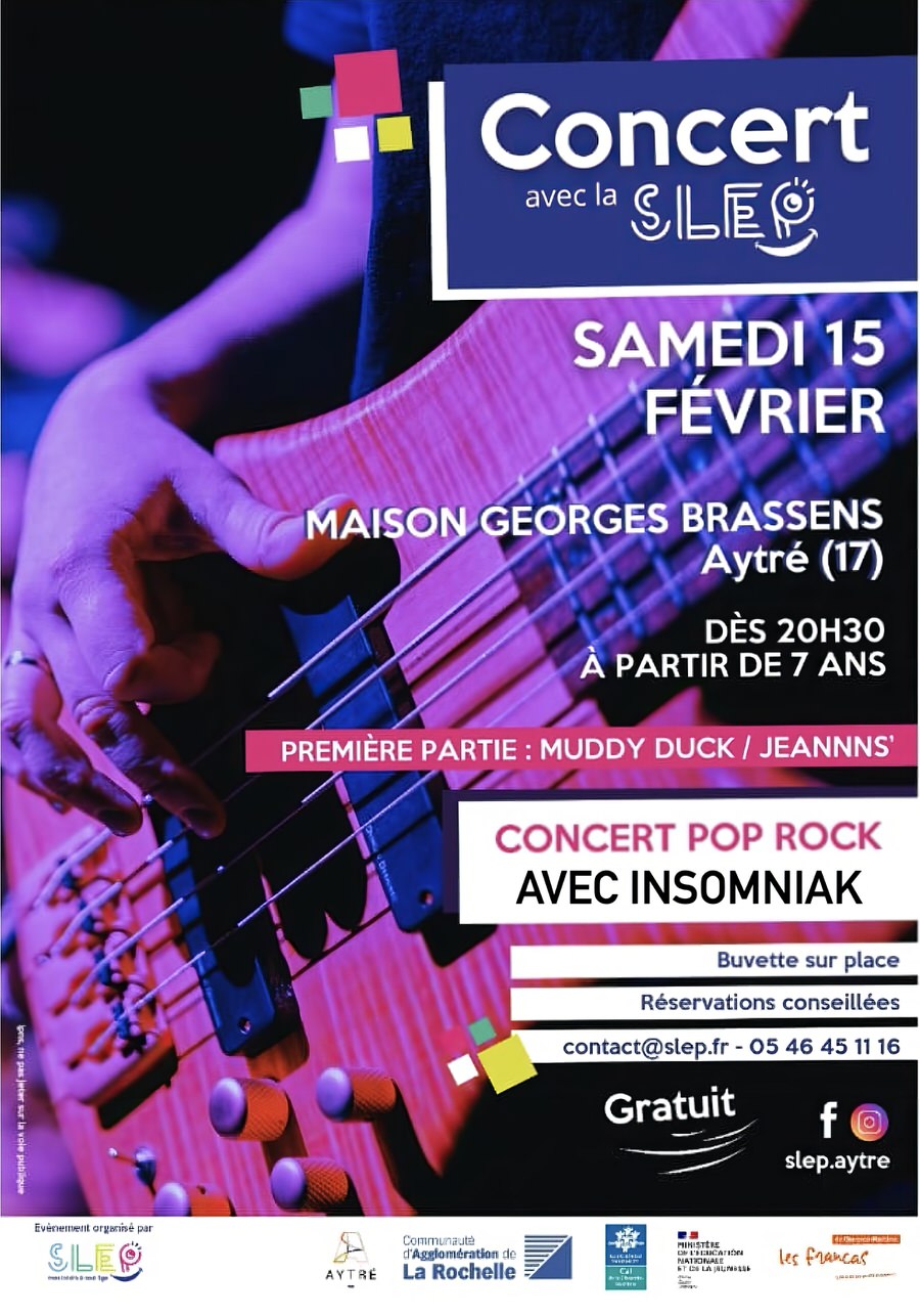 Concert INSOMNIAK le 15 février 2025
