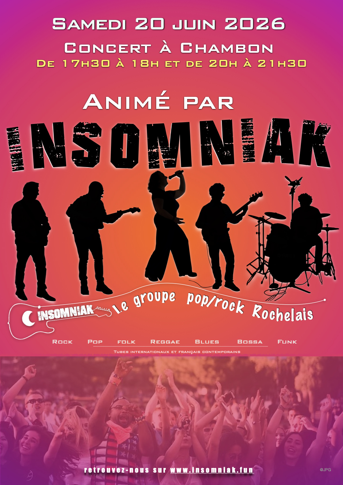 Insomniak fête de la musique Chambon