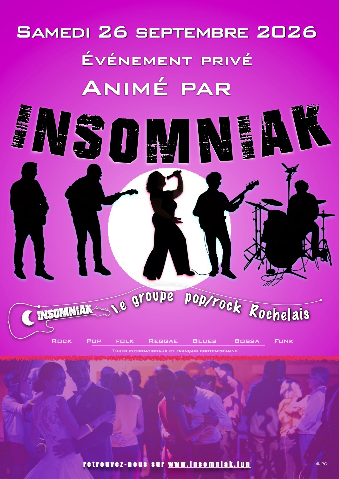 Événement privé concert Insomniak